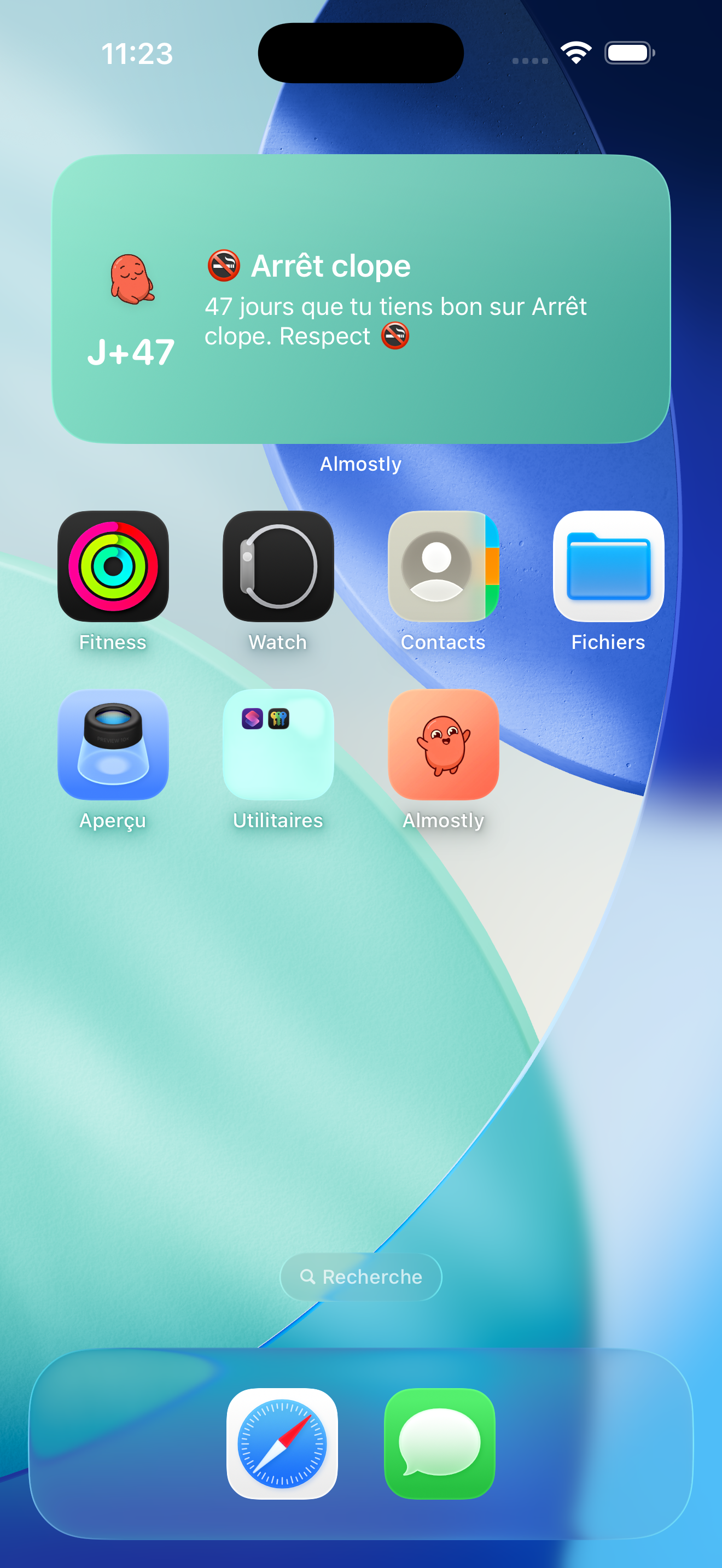 Almostly Widget